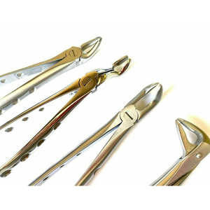 Ensemble de 7 pinces d'extraction dentaire en acier inoxydable ensemble de pinces d'extraction dentaire pour bébé ensemble de pinces d'extraction dentaire chirurgicale dentaire - Product Image 5