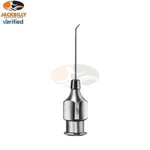 เครื่องมือฉีดล้างช่องตาหน้าแบบแมนนวล ยี่ห้อ Knolle ทำจากสแตนเลส ขนาด 23 เกจ สำหรับการผ่าตัดต้อกระจก - Product Image 3