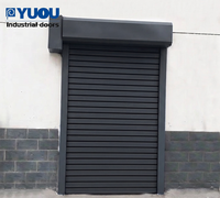 Puerta de alta velocidad de aluminio para almacén, tecnología italiana, fábrica de más de 30 años, alta calidad