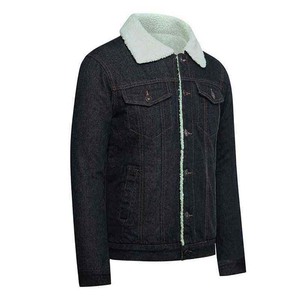 Chaqueta Clásica Negra de Mezclilla Estilo Retro para Hombre y Mujer, con Botones al Frente, Estilo Camionero, Informal, Transpirable, Ligera, de Algodón, para Uso Diario - Product Image 3