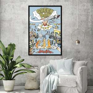 Modern Style Green Day Dookie <b>Poster</b> Paper Design for Wall Use - Product Image 2