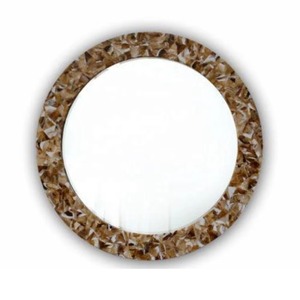 Unique Round Designer Bone Inlay <b>Mirror</b> Perfect For Modern Vintage Boho Chic Home Decor And Wall Display Uses From India - Product Image 5
