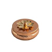 Pot à bougie en métal en forme de papillon, réutilisable, écologique, contenant pour bougie parfumée avec couvercle, fait main, personnalisable, décoration d'intérieur, Noël, Pâques