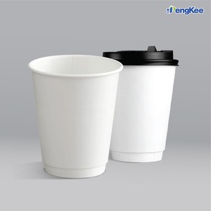 ธรรมดาและสามารถทำให้ที่กำหนดเองสำหรับคู่ผนังถ้วยกระดาษ8ออนซ์สำหรับเครื่องดื่มร้อนกาแฟและชา - Product Image 6