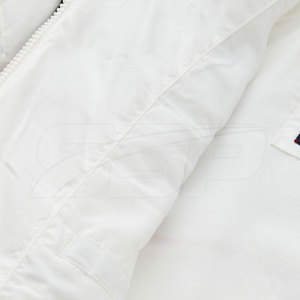 Custom-Made OEM Service <b>Men's</b> <b>Canvas</b> Winter Puffer <b>Jacket</b> Logo Design High Quality Waterproof Eco-Friendly Stand Collar Zipper - Product Image 6