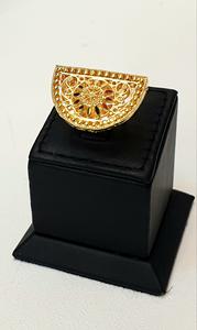 Nuevo conjunto de collar con colgante de mujer chapado en oro de 24 quilates a la moda, joyería fina de estilo árabe para bodas y fiestas - Product Image 4