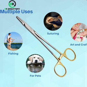 Portaagujas Quirúrgico de Acero Inoxidable, Pinza Hemostática para Uso Médico, Portaagujas de Alta Calidad - Product Image 6