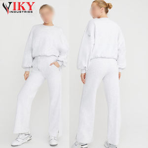VIKY INDUSTRIES survêtement pour femmes Survêtement évasé lavable en machine de haute qualité avec logo personnalisé imprimé - Product Image 3