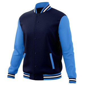 Chaqueta acolchada de servicio personalizado OEM, chaqueta de invierno 2025, chaquetas universitarias de algodón y poliéster de nuevo diseño con botones cubiertos - Product Image 1