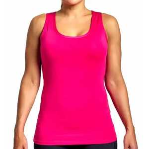 Camiseta sin mangas de punto corta informal para mujer, ropa sostenible transpirable de secado rápido - Product Image 6