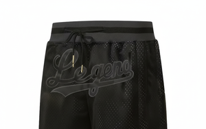 Pantalones Cortos de Baloncesto Unisex, Estampados, Pintados a Mano, Personalizados, Deportivos, Holgados, con Bordado de Letras, Bolsillos de Malla Activa - Product Image 3