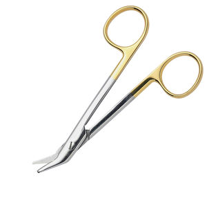 Ciseaux TC universels de qualité chirurgicale ciseaux de couronne avec des ciseaux de clinique de cintrage de fil de coupe de ligature demi-or - Product Image 3