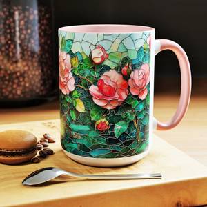 Taza de sublimación de cerámica personalizada brillante, vasos de alta calidad perfectos para café caliente, té, leche, jugo y uso diario - Product Image 2