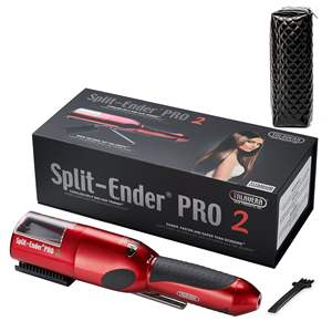 Tondeuse à cheveux professionnelle sans fil rechargeable pour pointes fourchues et abîmées, 2500 mAh, acier inoxydable français, US - Product Image 3