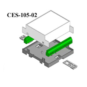 High Quality Compact Control Boxes CES-105 for Industrial Use Made From Durable ABS Material Competitive Price - Product Image 1