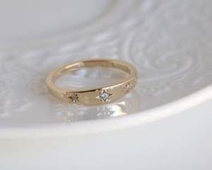 แหวนเงินแท้ตั้งดาวเครื่องประดับเงิน925ที่ทันสมัยสำหรับผู้หญิงงานแต่งงานที่สมบูรณ์แบบหรือสวมใส่ในชีวิตประจำวัน - Product Image 1