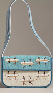 Sac de soirée pour femmes indiennes Boho coton grande capacité sac de fête fait à la main bohème perlé pochette Messenger sacs à bandoulière - Product Image 5