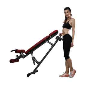 Banc d'exercices multifonctionnel réglable en métal pour abdominaux et dos, usage domestique, unisexe - Product Image 5