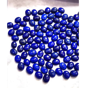 Lote de 490 Piezas de Lapislázuli Natural, Cabujones Ovalados de 9x7, 10x8, 11x9, 12x10, 14x10, 16x12 mm, 2490 Quilates, Buena Calidad, US$171 - Product Image 4