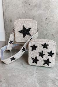 Monedero suave hecho a mano con bordado compacto con cuentas para niñas monedero con cuentas de Mohsin handcrafraft - Product Image 1