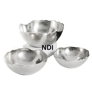 Design personnalisé bol de service de fruits vente chaude finition antique fruits secs bol de service soupe collations biscuits bol de service - Product Image 2