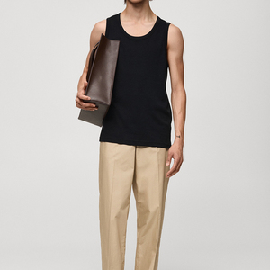 เสื้อกล้ามออกกำลังกายผู้ชายแบบมีซิป แพ็ค 3 ตัว สกรีนโลโก้ได้ ไซส์ใหญ่ ผ้าริบ คุณภาพสูง ผลิตในปากีสถาน - Product Image 2