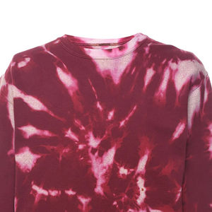 เสื้อสเวตเชิ้ตผู้ชายลายมัดย้อมสำหรับฤดูหนาว ผ้าฟลีซ 100% ผ้าฝ้ายออร์แกนิค กันน้ำ ระบายอากาศ บริการ OEM แฟชั่นลำลองสไตล์ฮิปฮอป - Product Image 3