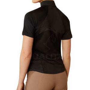 Camisa de equitación de calidad superior para mujer, suave, flexible e ideal para montar a caballo en Moq bajo - Product Image 2