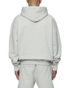 Qualité supérieure dernière conception lavage à l'acide sur la taille hommes ensemble short 100% coton respirant à capuche et ensembles courts - Product Image 2