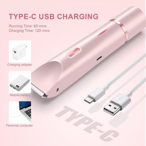 Tondeuse électrique en céramique pour femme, épilation indolore pour le visage, le corps et les zones intimes - Product Image 4