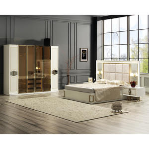 Juego de Dormitorio Hilton de Alta Calidad con Iluminación LED y MDF Cortado por CNC - Product Image 1