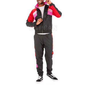 <b>Waterproof</b> Polyester Heavy Duty Comfortable <b>Tracksuit</b> Set for Custom Patches Men's Track Suit Set's for Sale - Product Image 3