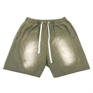 กางเกงขาสั้นผ้าคอตตอนสำหรับผู้ชายกางเกงขาสั้นผ้าเฟรนช์เทอร์รี่สำหรับผู้ชาย - Product Image 1