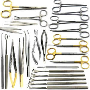 Juego de blefaroplastia para cirugía plástica, fórceps manuales, instrumentos para cirugía de pliegues de párpados, etiqueta privada CE OEM disponible - Product Image 1