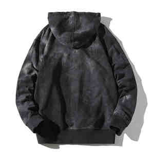 Nouveau Style hommes 100% coton sweats hommes unisexe coton personnalisé sweats à capuche personnalisé lavé à l'acide sweat à capuche/sweat - Product Image 3