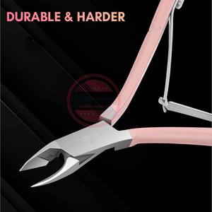 Pinces à cuticules professionnelles en acier inoxydable taille personnalisée manucure pédicure outils - Product Image 6