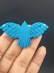 Natural tallado a mano águila pájaro piedras preciosas joyería calidad pájaro tallado tratamientos pulidos mezcla aplicada piedras preciosas sueltas - Product Image 4