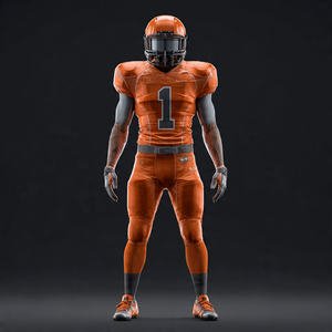 Uniformes de Fútbol Americano 100% Poliéster, Ropa Deportiva, Camisetas de Fútbol con Cuello en V, Unisex - Product Image 6