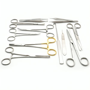 ชุดอุปกรณ์ผ่าตัดสัตว์/ชุดทำหมันสัตว์ คุณภาพสูง ทำจากสแตนเลส พร้อมที่จับเข็ม Olsen Hegar และ TC Insert - Product Image 2
