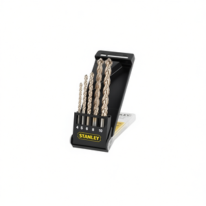 Jeu de 5 forets Stanley à tige cylindrique pour maçonnerie et béton - dans une boîte - Product Image 2