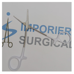 Fórceps de arteria hemostática Kocher de 7,5 pulgadas Instrumento quirúrgico de alta calidad con 1x2 dientes de acero inoxidable - Product Image 1