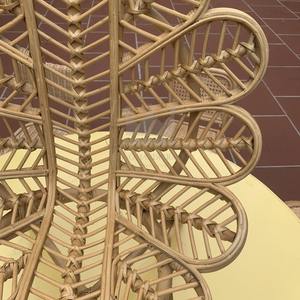 เก้าอี้หวายสำหรับเด็กเฟอร์นิเจอร์บ้านเก้าอี้หวายออกแบบใหม่สำหรับเด็ก - Product Image 4