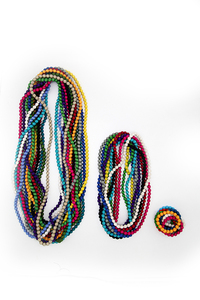 High Quality Hot Product Wholesale Good Price Plain Pattern Woman Fashion Link Chain Type Wooden <b>Beaded</b> <b>Bracelet</b> From Vietnam - Product Image 3