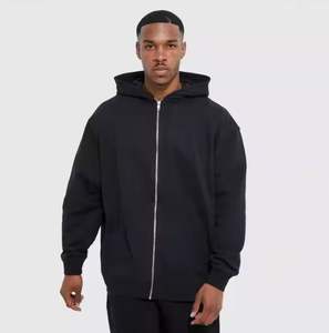 เสื้อฮู้ดซิปเต็มตัวแบบกำหนดเอง ผ้าฝ้าย 100% บุขนหนานุ่ม กันน้ำ สำหรับฤดูหนาว - Product Image 6