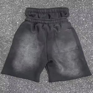 Low MOQ <b>Cheap</b> Price Customized Double Waist <b>Shorts</b> Solid Casual Custom Logo, Color And Private Label Plain Dyed <b>Shorts</b> For Sale - Product Image 6
