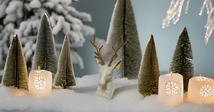 Hecho a mano Art Deco resina polivinílica Reno estatua Animal salvaje Navidad decoración del hogar para sala de estar u oficina estatuilla de ciervo - Product Image 4