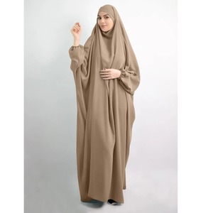 Thobe / Thawb Style mode deux pièces ensemble turquie femmes en mousseline de soie longue robe robe pour les femmes - Product Image 3