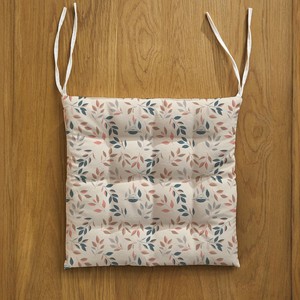 Comfort Cotton Chair Pad <b>Cushion</b> Extra Thick Seating Comfort with Strong Ties Ideal for Dining Room Chairs - Product Image 2