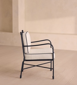 <span class=keywords><strong>Silla</strong></span> de <span class=keywords><strong>Comedor</strong></span> para Exterior Disen Furniture, Modelo Fawn, Cómoda, con Estructura de Acero Inoxidable, para Jardín, <span class=keywords><strong>Silla</strong></span> Paito Impermeable - Product Image 4
