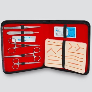 Ensemble d'instruments chirurgicaux Ciseaux de précision Porte-aiguille Pinces-Instruments de chirurgie générale en acier inoxydable de qualité hospitalière - Product Image 4